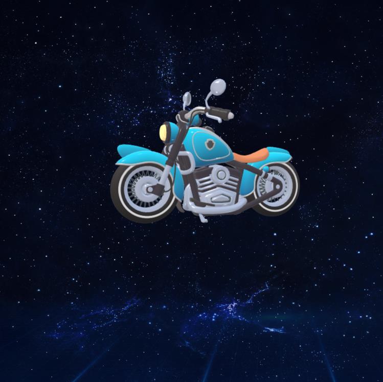 摩托车3D模型下载【glb格式】