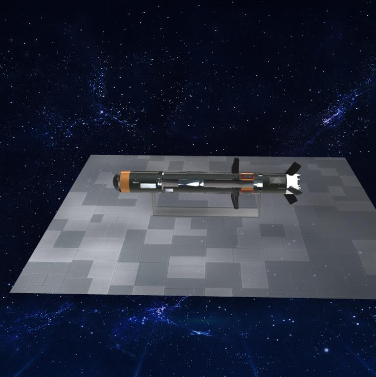希尔科反导弹火箭3D模型下载【glb格式】
