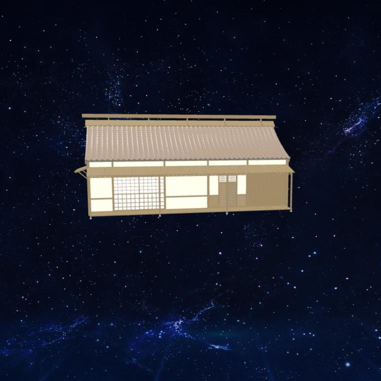 日本村屋3D模型下载【glb格式】