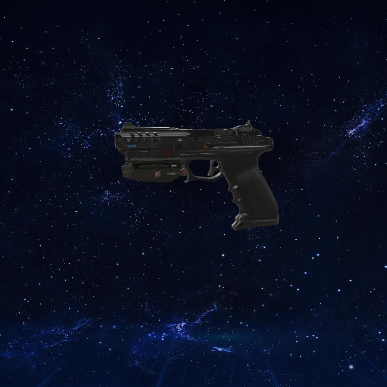 手枪23D模型下载【glb格式】