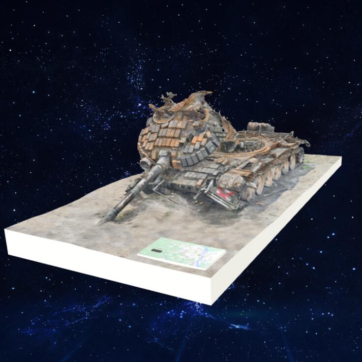 德科拉姆坦克3D模型下载【glb格式】