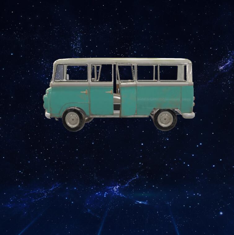 迷你巴士模型3D模型下载【glb格式】