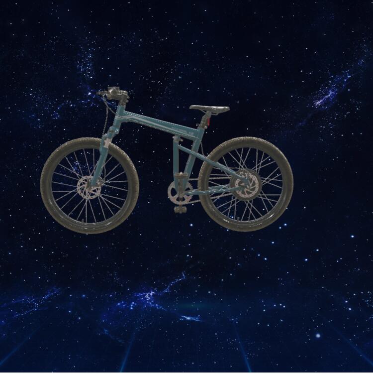 自行车模型3D模型下载【glb格式】