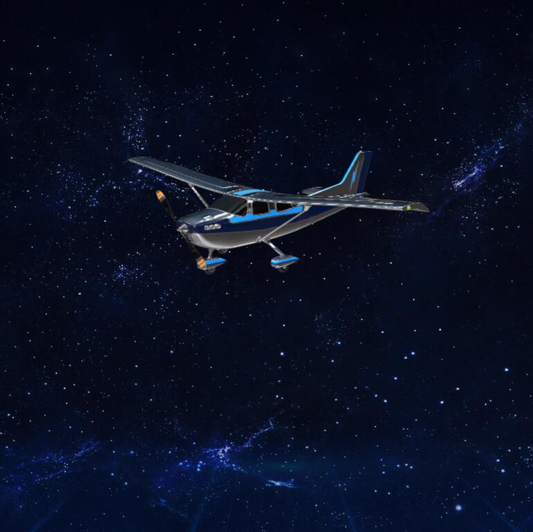 私用飞机模型3D模型下载【glb格式】