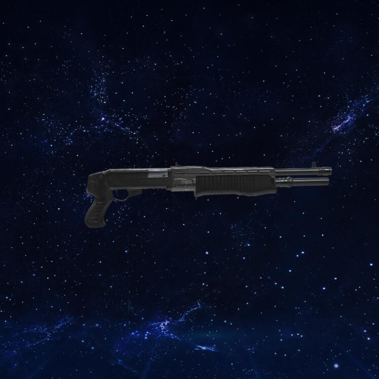 SPAS 霰弹枪模型3D模型下载【glb格式】