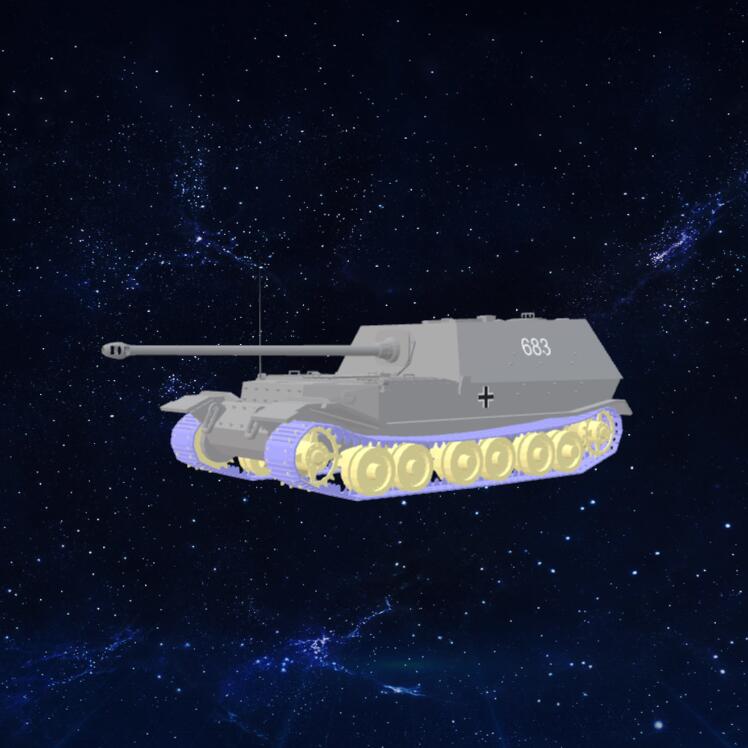 坦克非得模型3D模型下载【glb格式】