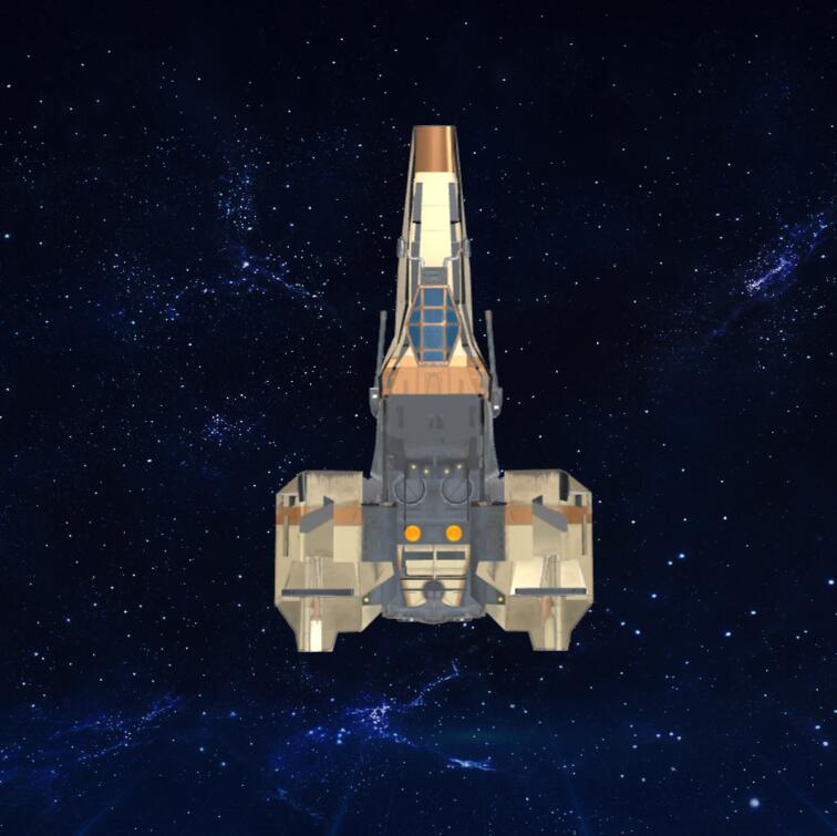 宇宙飞船3D模型下载【glb格式】