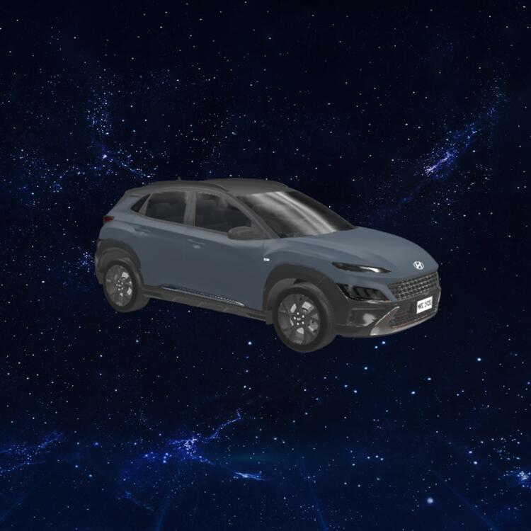 现代SUV轿车3D模型下载【glb格式】