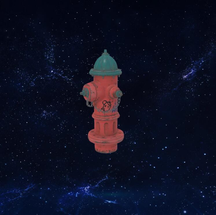 消防栓模型3D模型下载【glb格式】