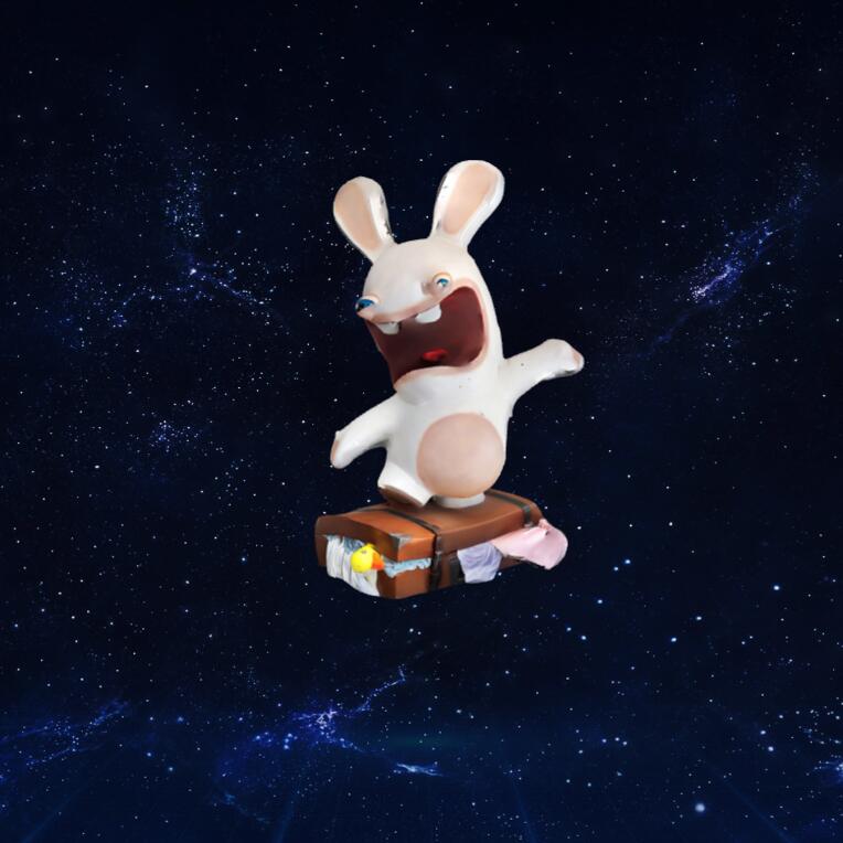 狂暴的流氓兔3D模型下载【glb格式】