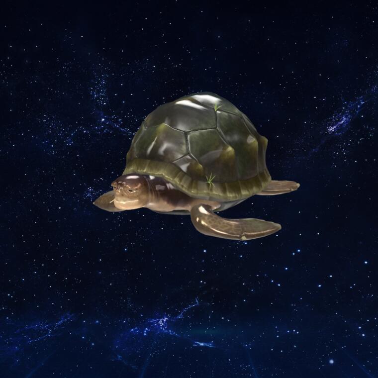 海龟模型3D模型下载【glb格式】