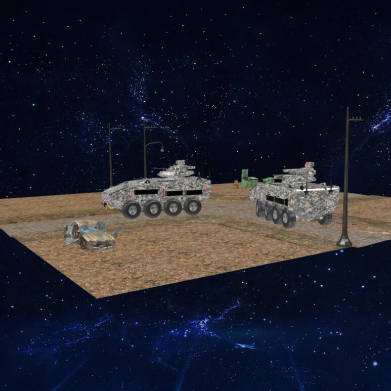 城市战车模型3D模型下载【glb格式】