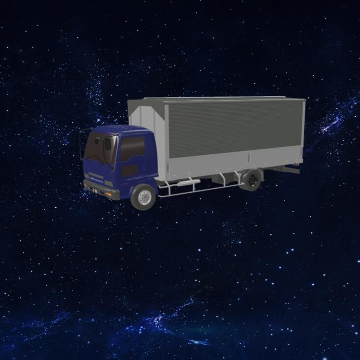 五十铃卡车3D模型下载【glb格式】