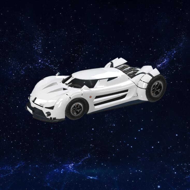 跑车1号3D模型下载【glb格式】