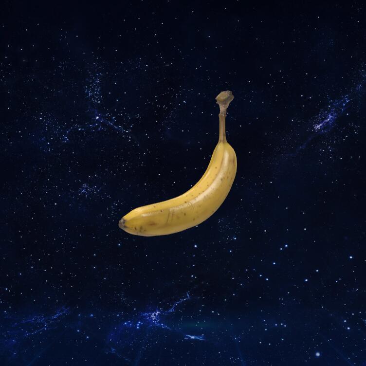 香蕉3D模型下载【glb格式】